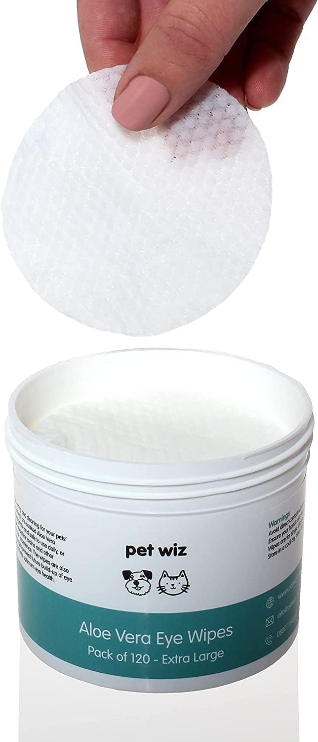 Lingettes pour Chat - Yeux à l'aloe Vera 240 Lingettes