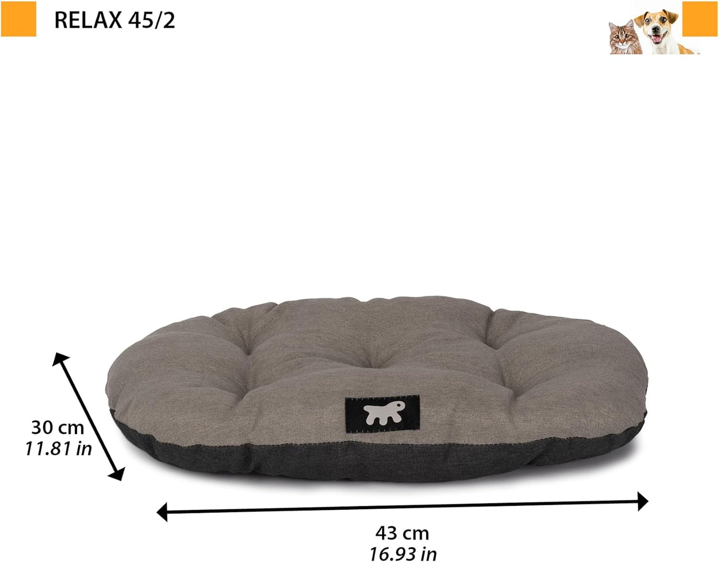 Panier Chat Coussin 43 x 30 cm