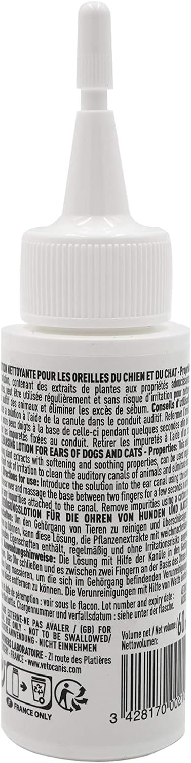 Nettoyant Oreilles Chat