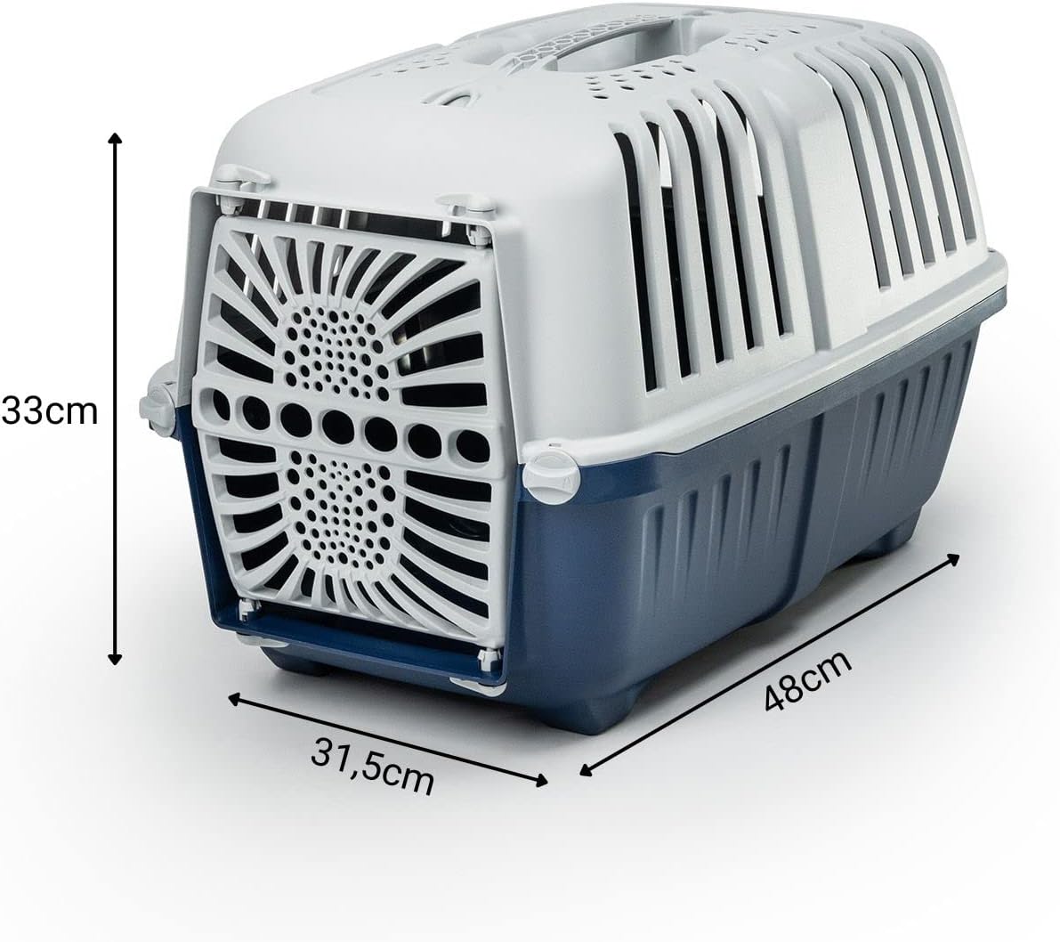 Caisse transport chat 48x31x33cm 15kg