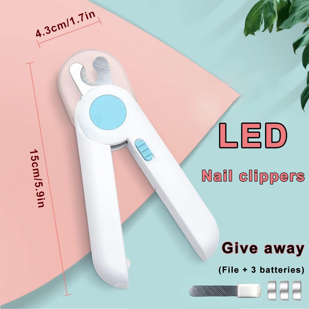 Coupe Griffes Chat LED