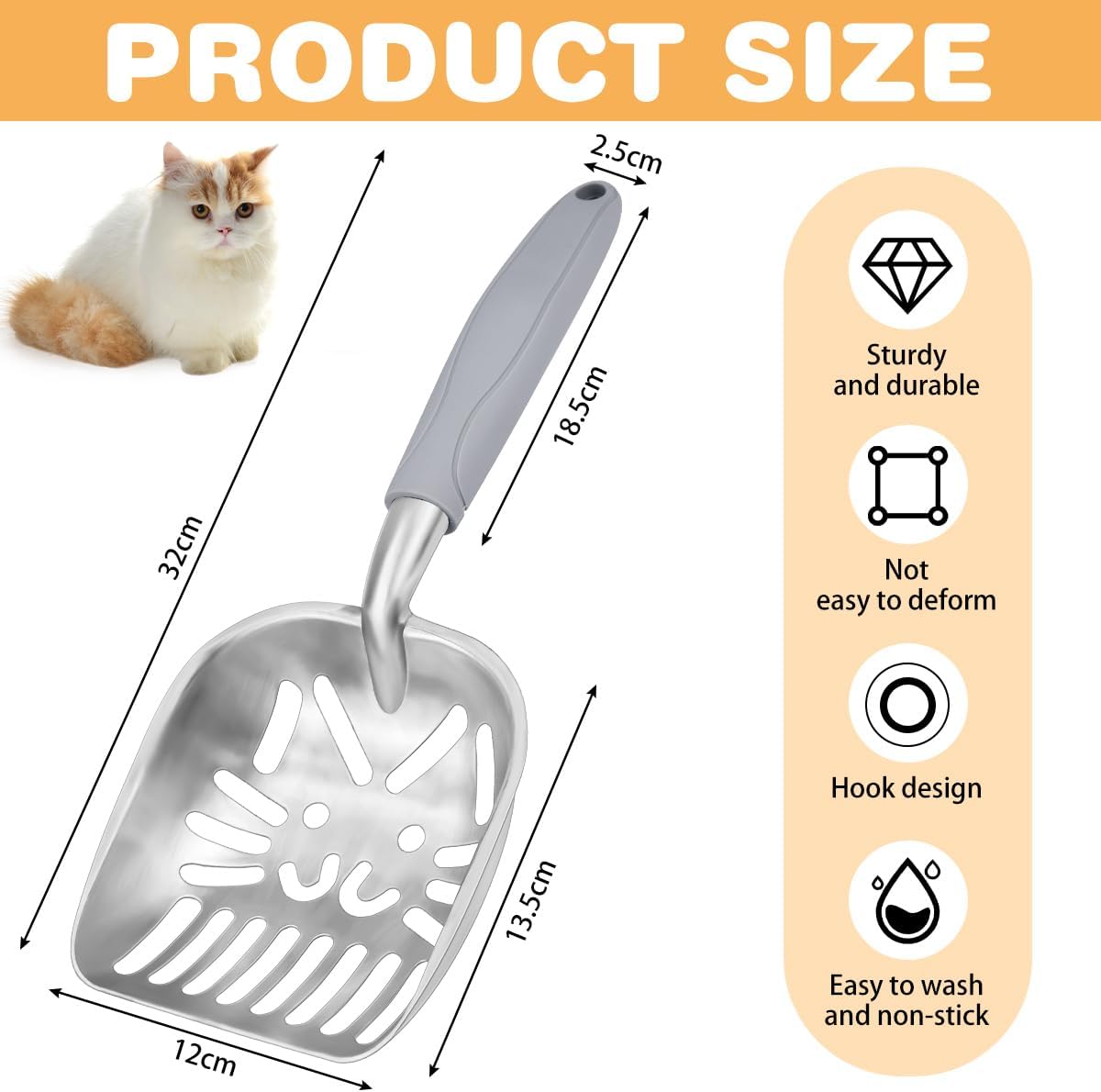 Pelle à Litière pour Chat