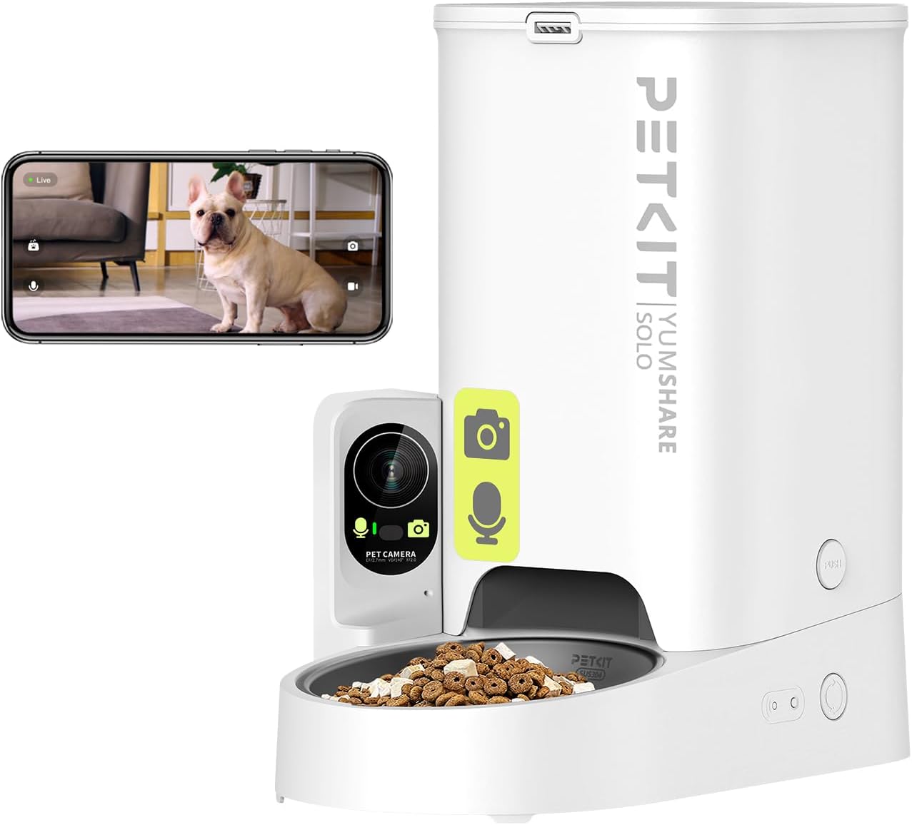 Distributeur Croquettes Chat 5 Repas par Jour