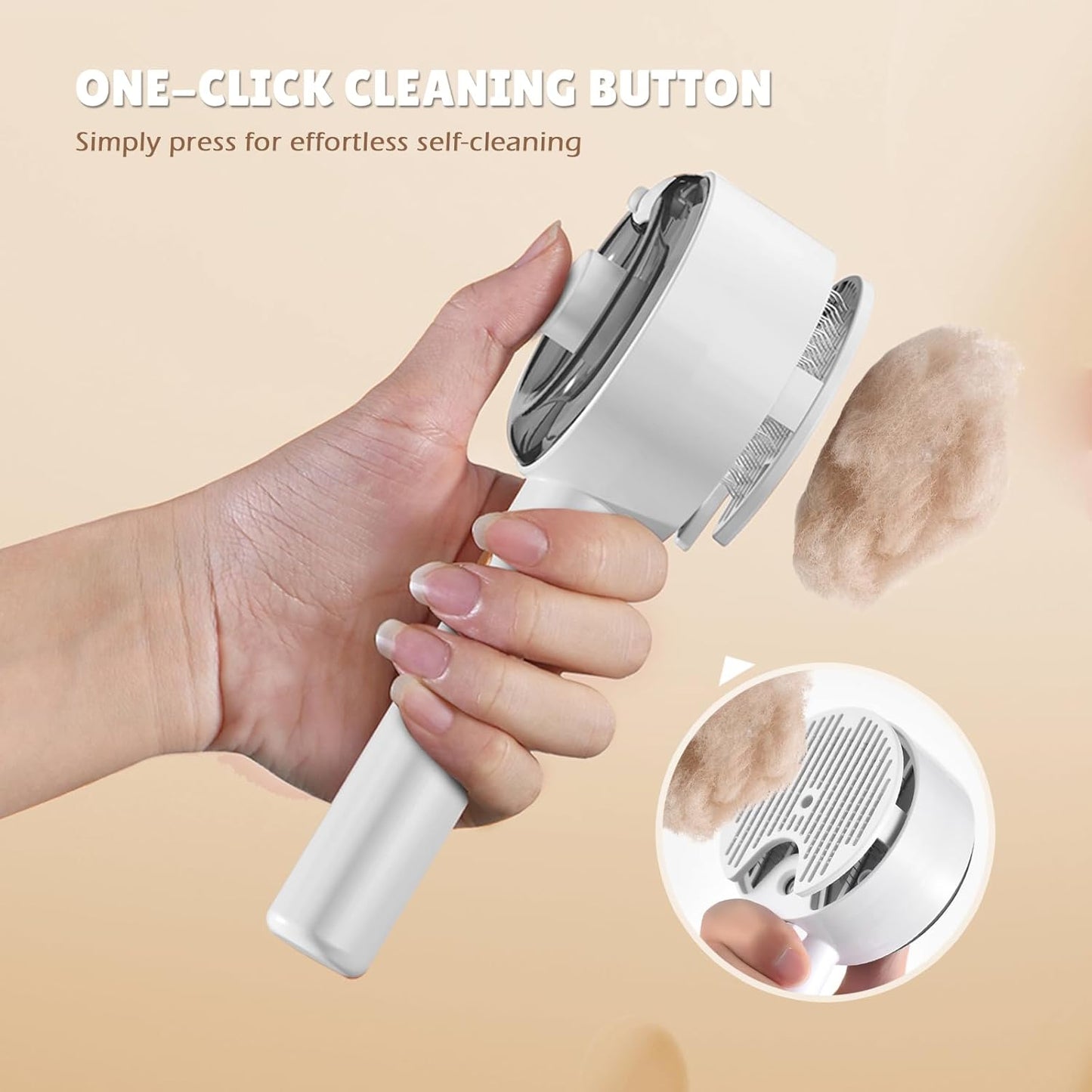 Brosse Chat Vapeur 4 en 1