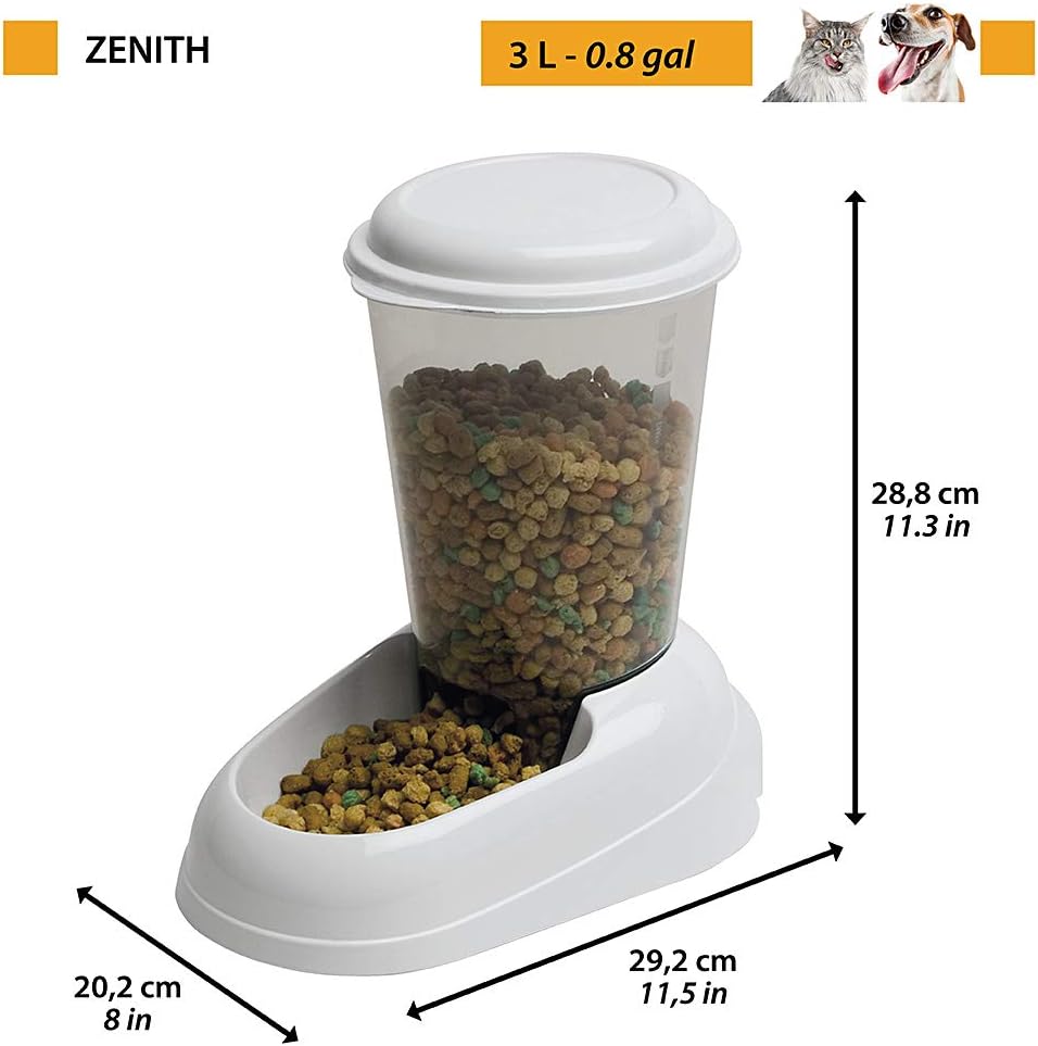Distributeur Croquettes Chat 3L sans électricité