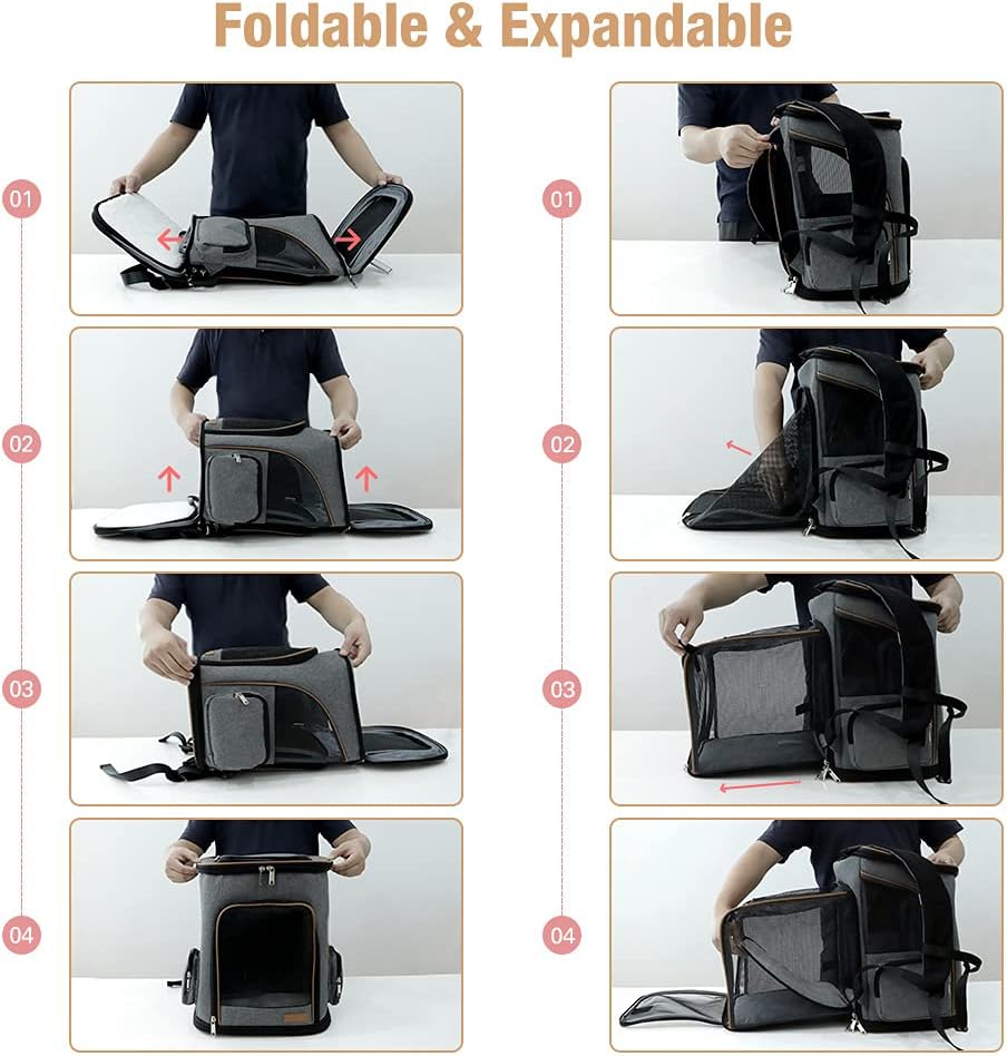 Sac Transport Chat 32 x 25 x 38 cm 6 à 8 kg
