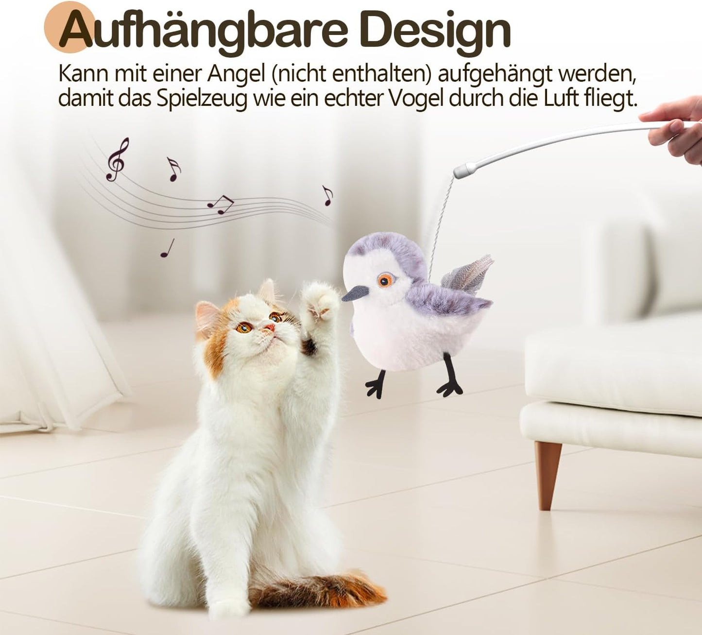 Jouet pour Chat Oiseau battant