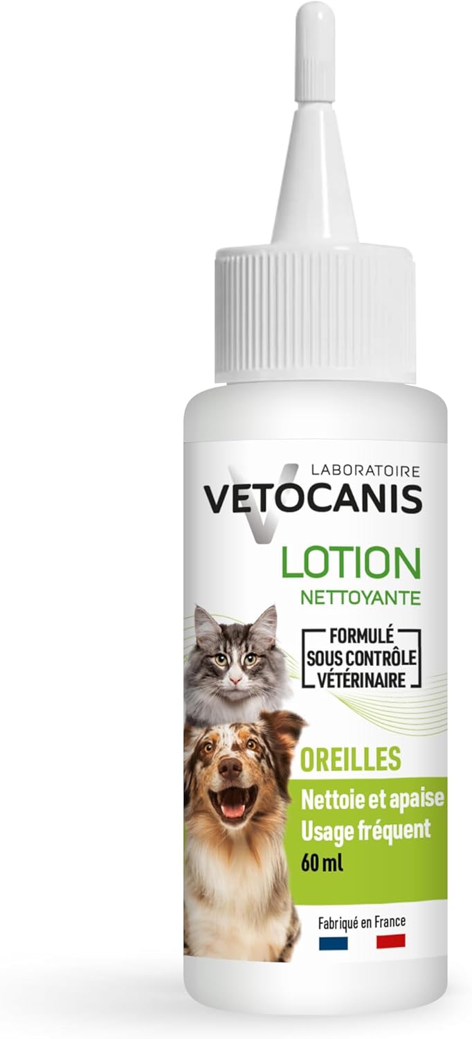 Nettoyant Oreilles Chat