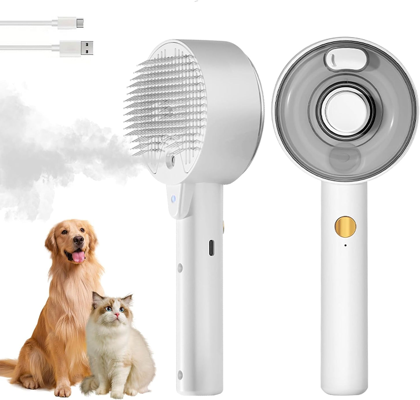 Brosse Chat Vapeur 4 en 1