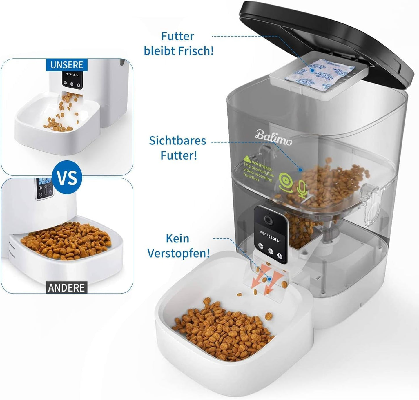 Distributeur Croquettes 4L