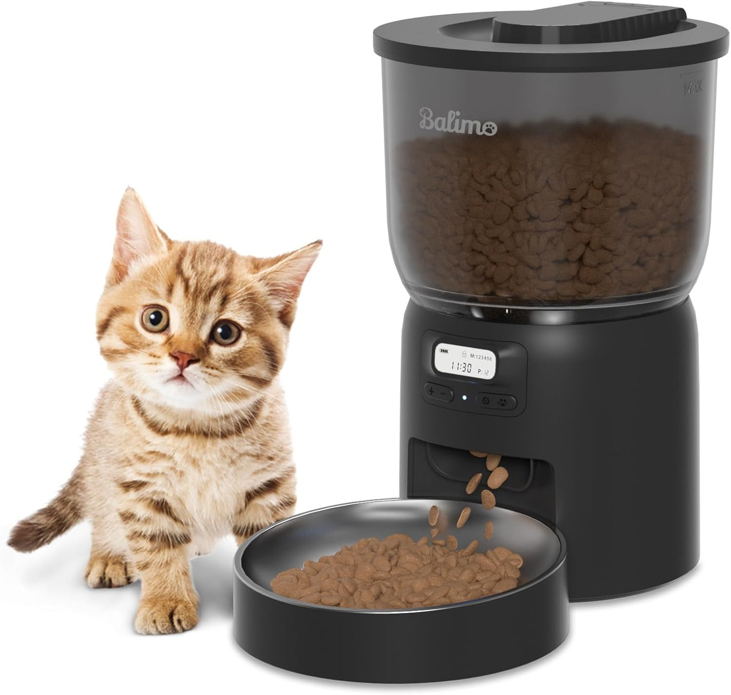 Distributeur Croquettes Chat 3L