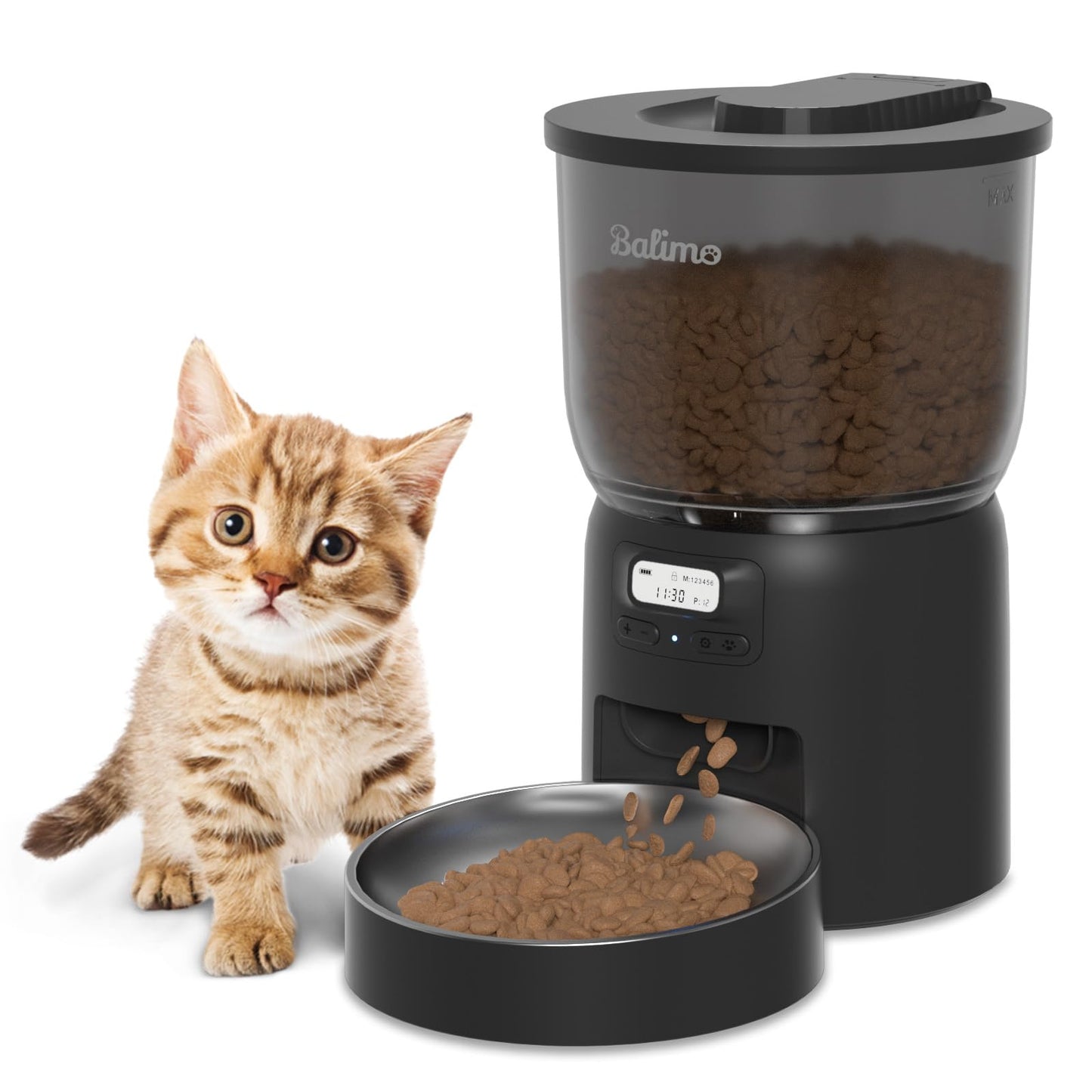Distributeur Croquettes Chat 3L