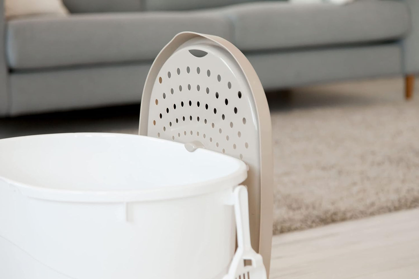 Litière Max. 7 kg, Beige