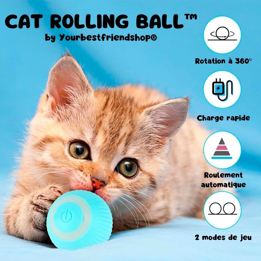 Jouet pour Chat Balle Interactive