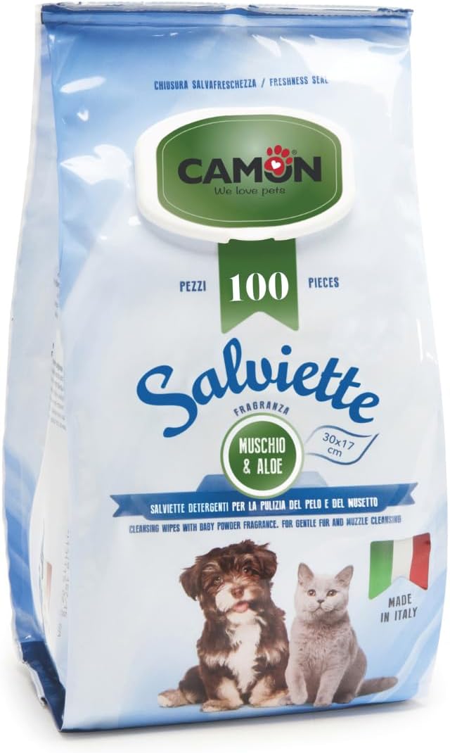 Lingettes pour Chat 100 pièces