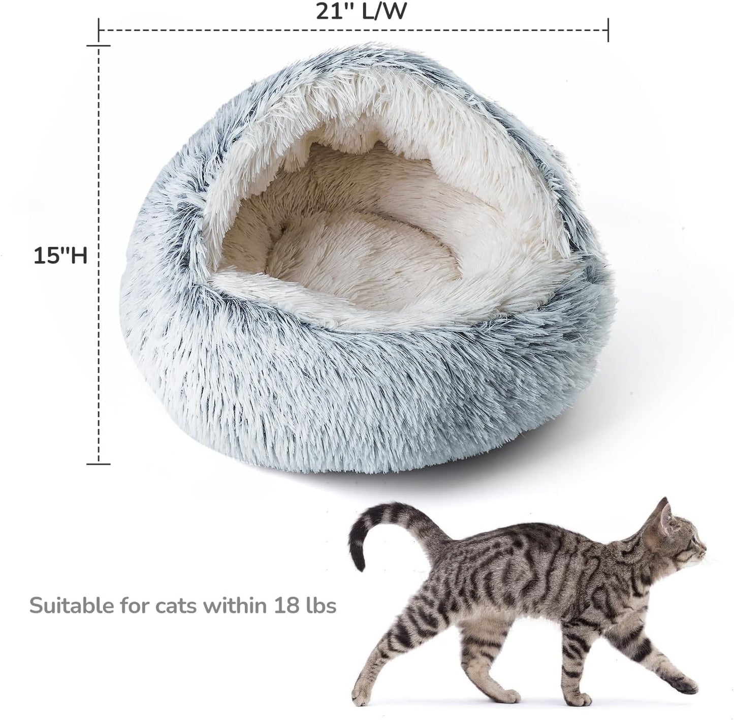Panier Chat Coussin Ø60cm