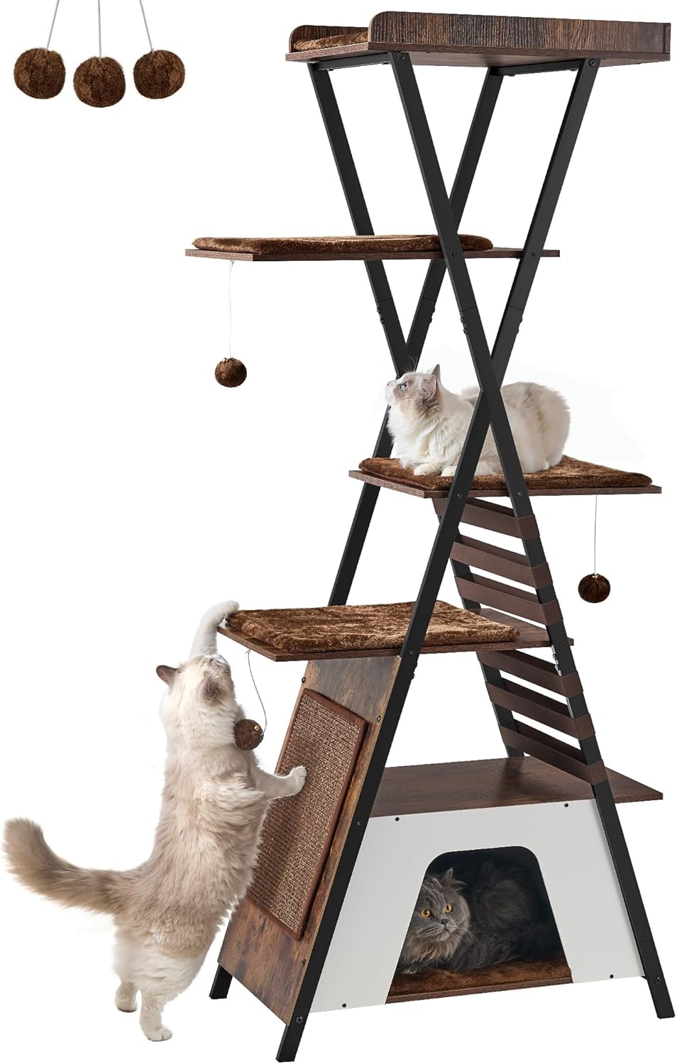 Arbre à Chat Hauteur 184 cm