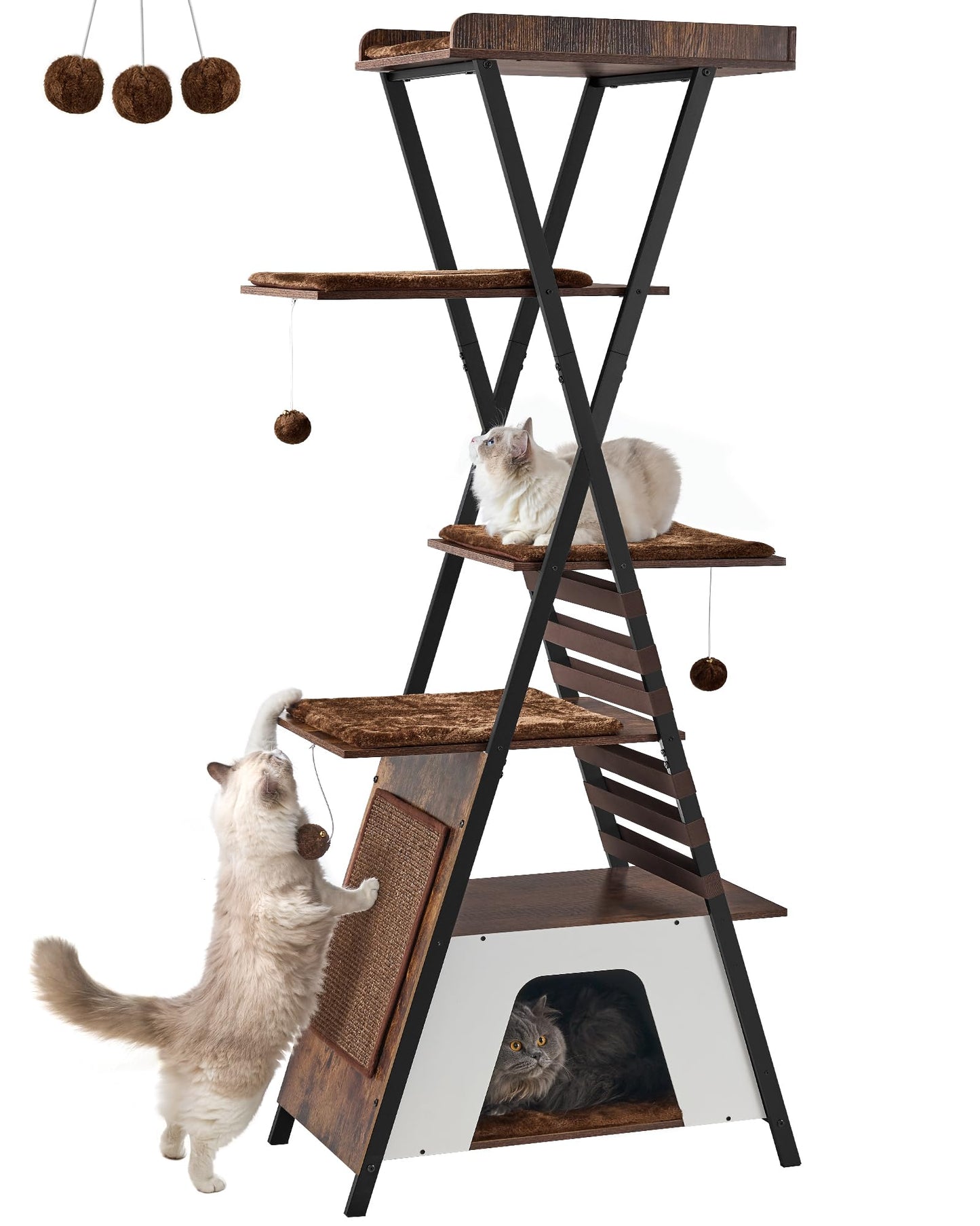 Arbre à Chat Hauteur 184 cm