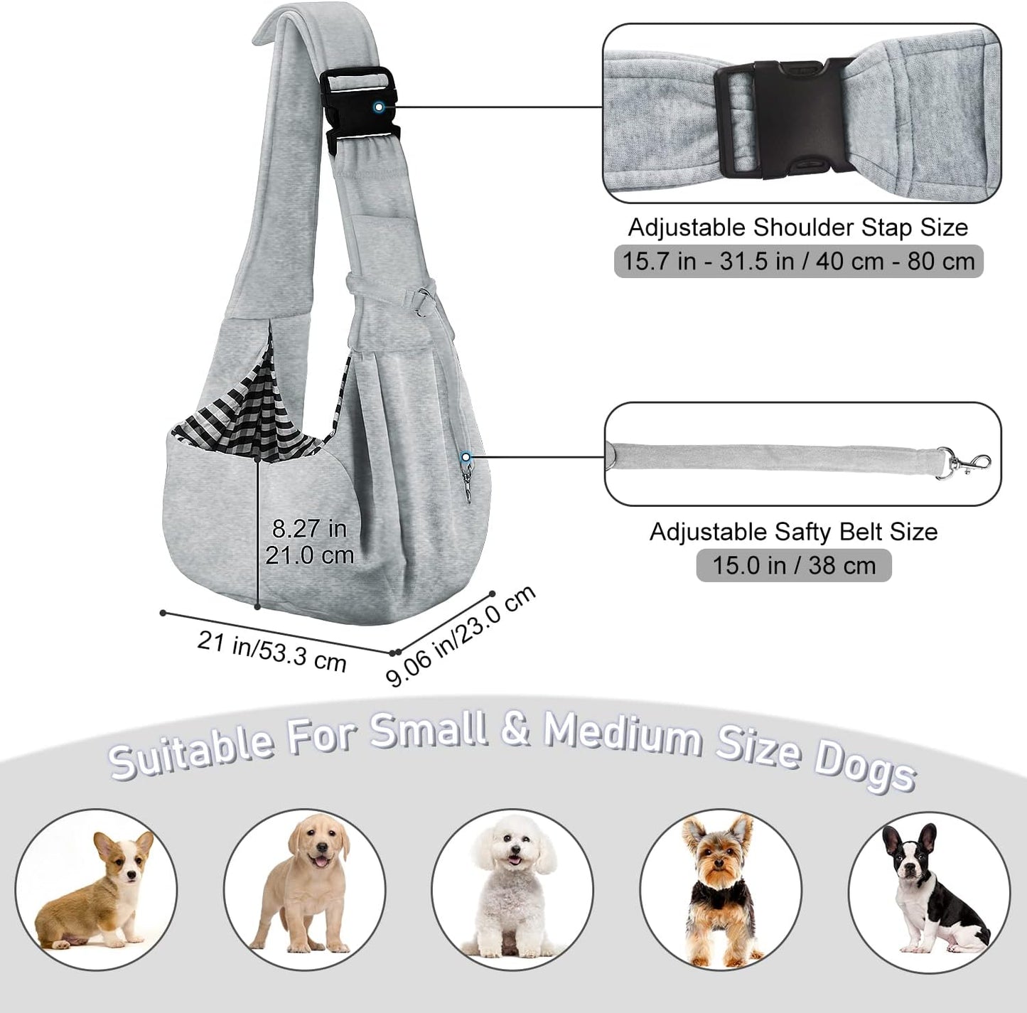 Sac Bandoulière Chat 5kg