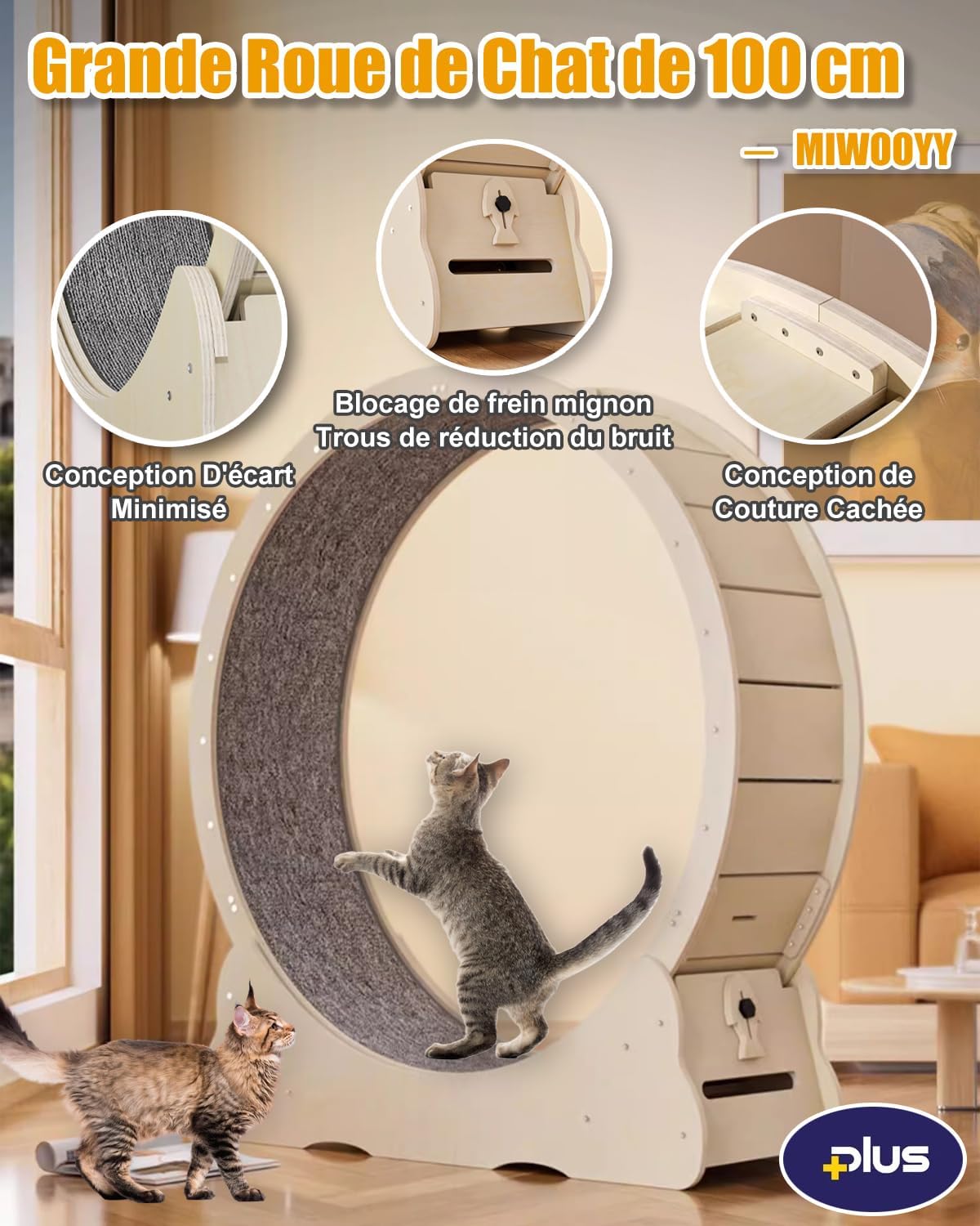 Roue pour Chat 100cm