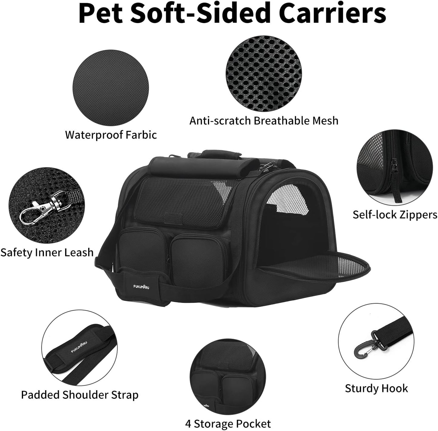 Sac Transport Chat 44 x 30 x 29 cm 20 kg