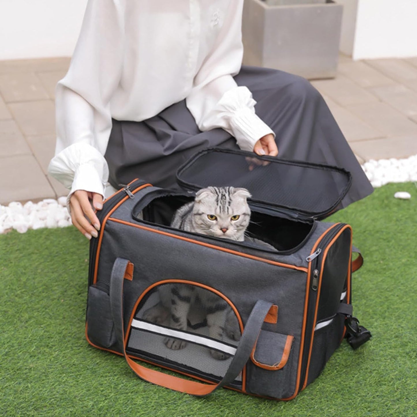 Sac de Transport Chat 45x28x25cm 7kg