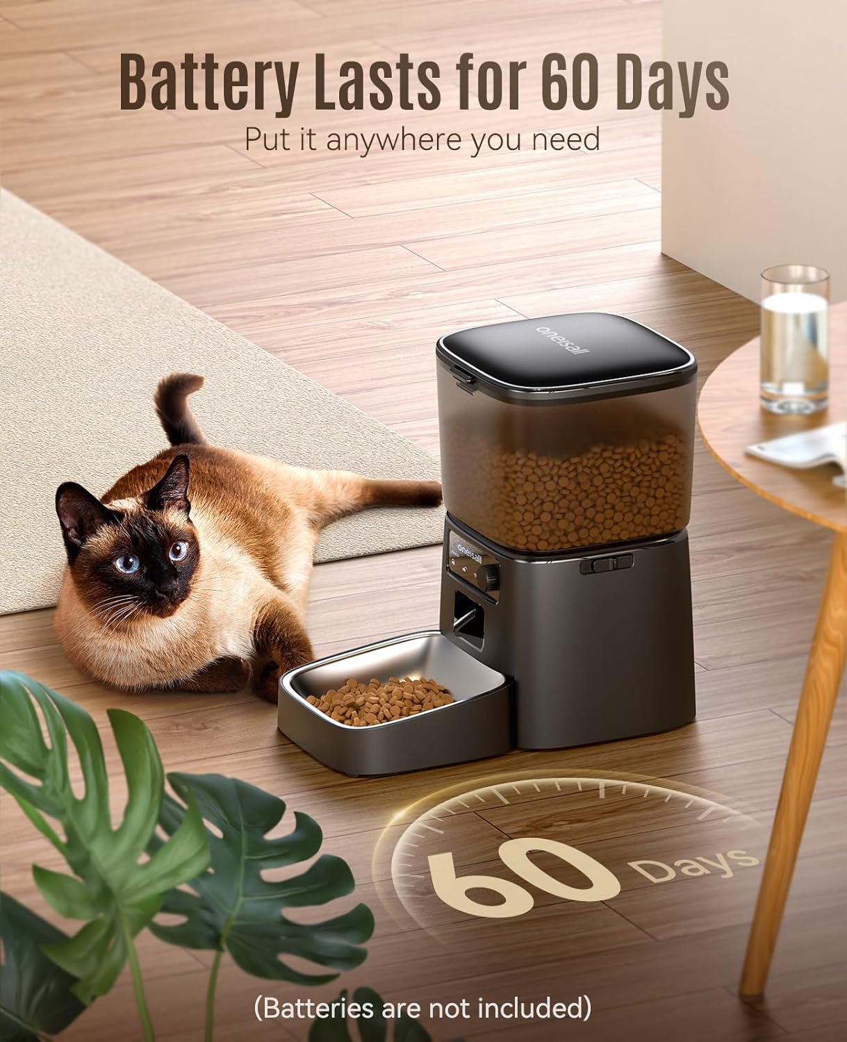 Distributeur Croquettes Chat 3.5L