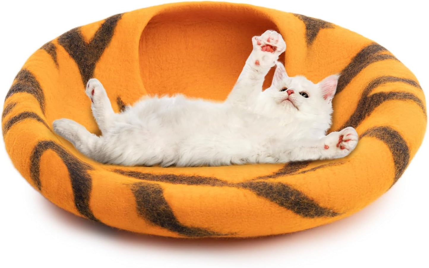 Panier Chat Coussin 100% Laine Mérinos