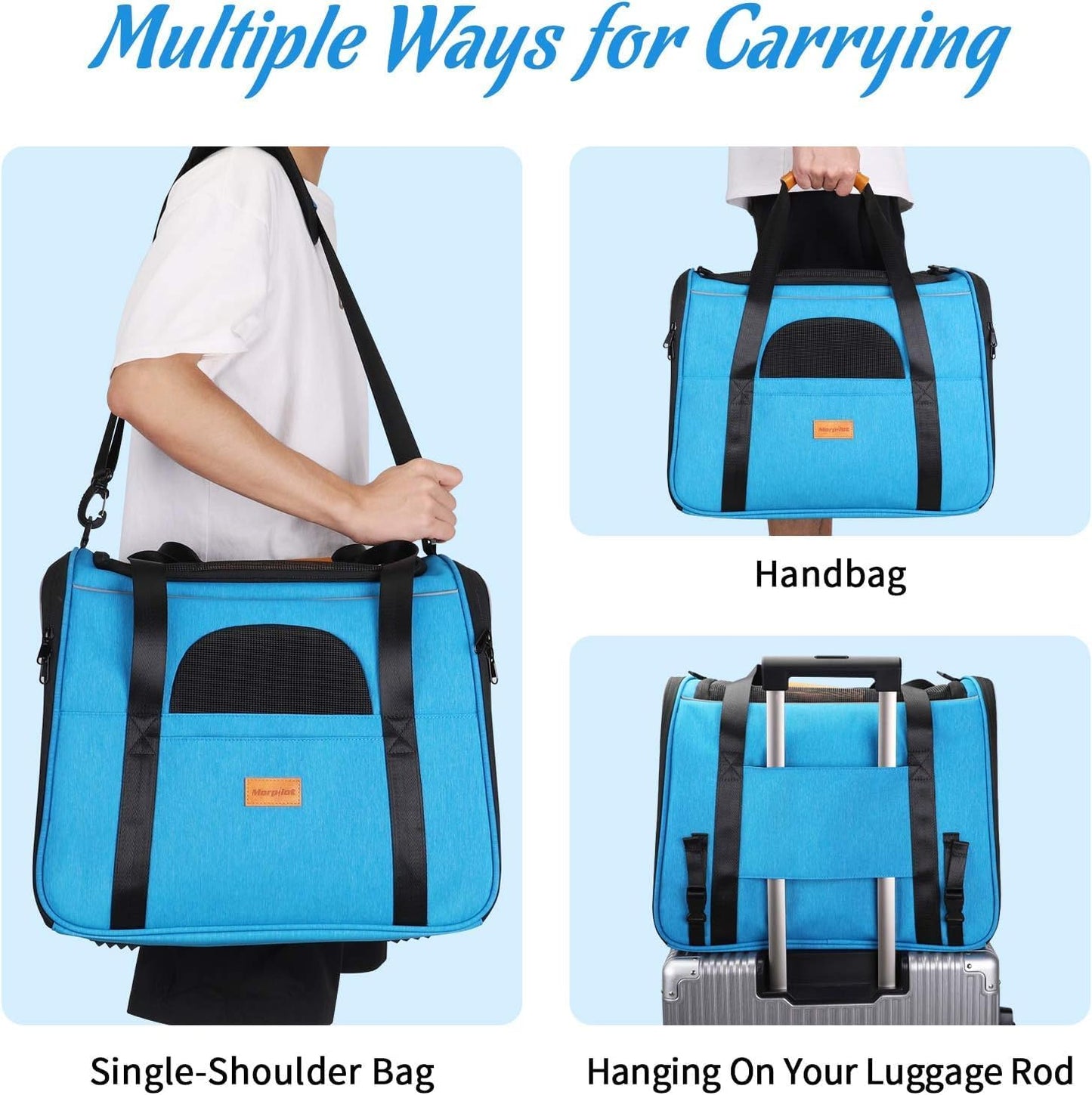 Sac Transport Chat 44x31x34 cm