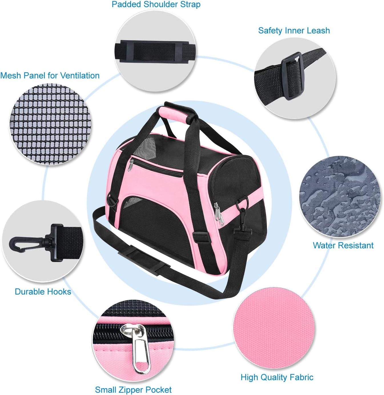 Sac Transport Chat M - 47x27x28cm 5kg