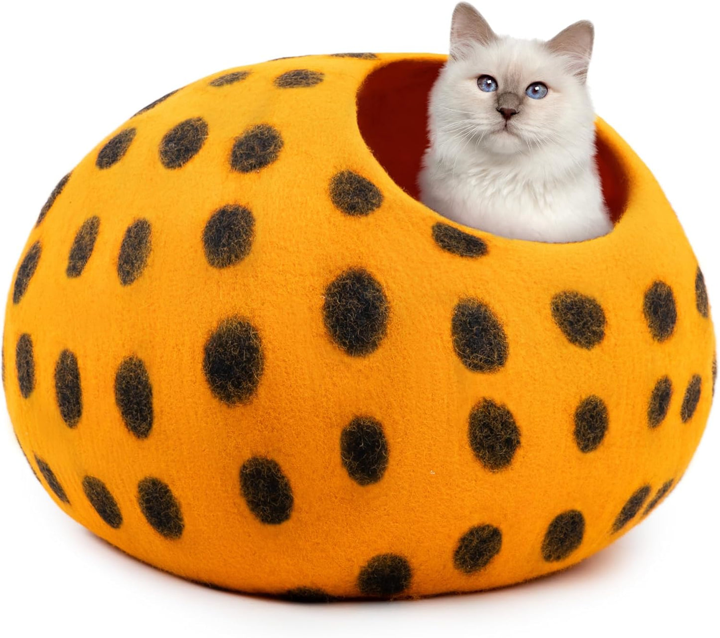 Panier Chat Coussin 100% Laine Mérinos
