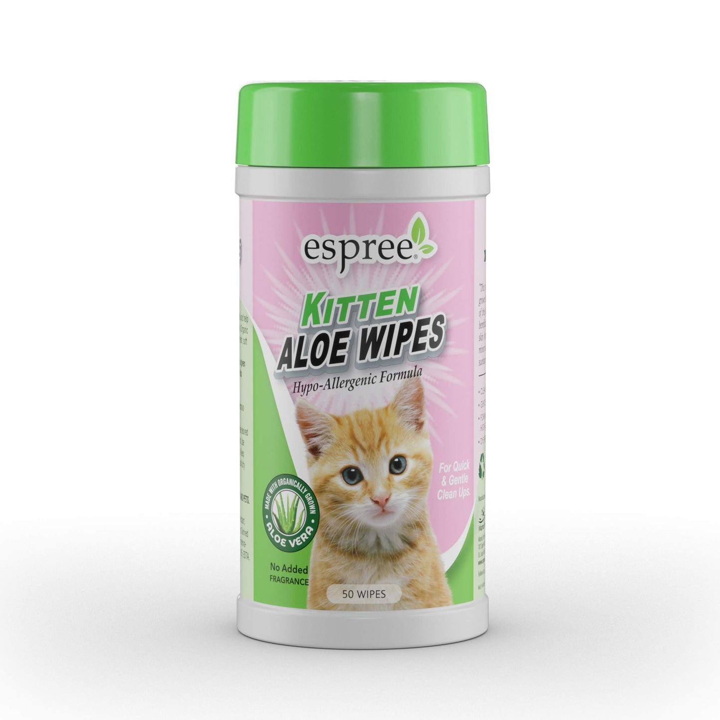 Lingettes pour Chat Aloe Vera x50