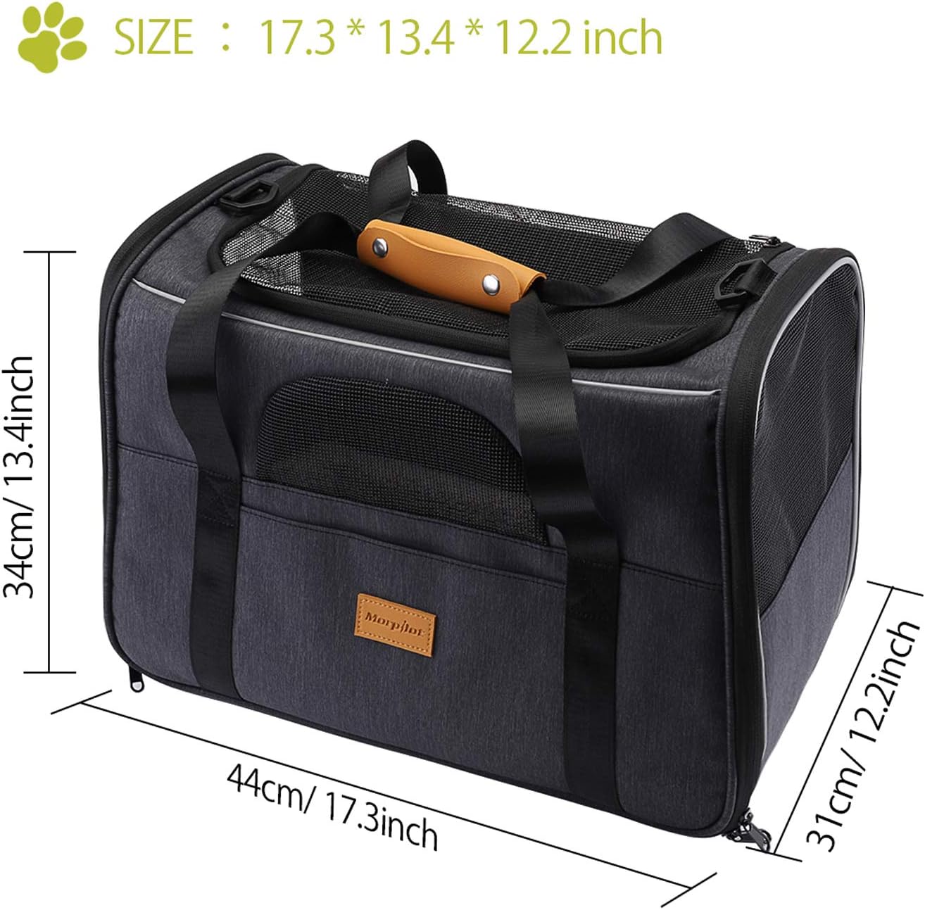 Sac Transport Chat 7kg 44x31x34cm