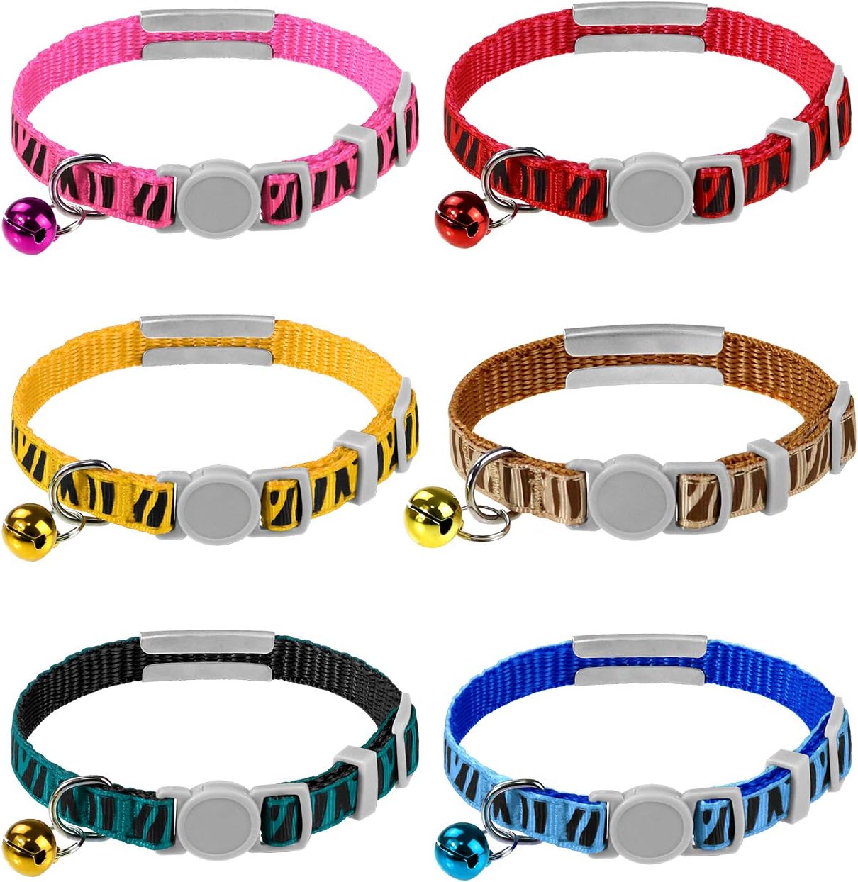 Collier Chat Personnalisable avec Clochette