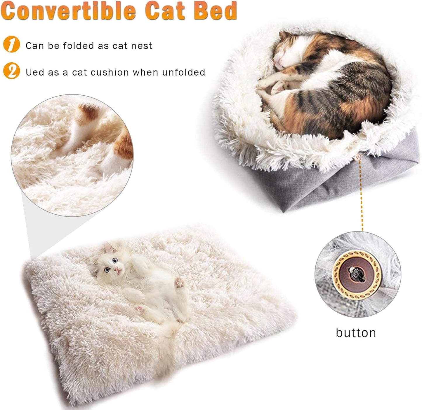 Panier Chat Coussin 42x36 cm