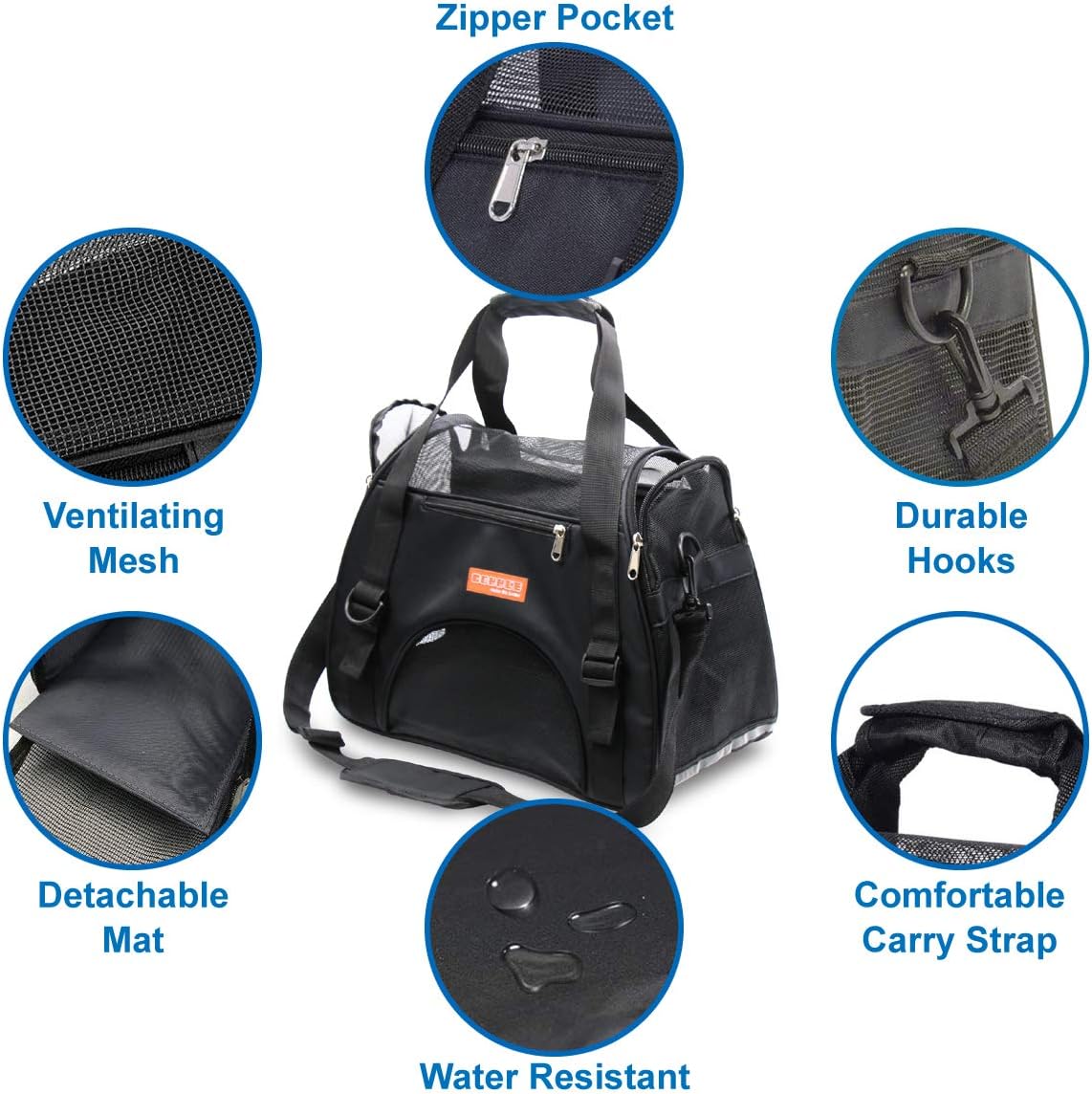 Sac Transport Chat S - 44x22x28cm 3kg