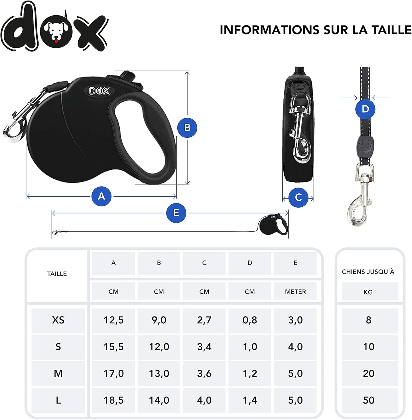 Laisse pour Chat 3m