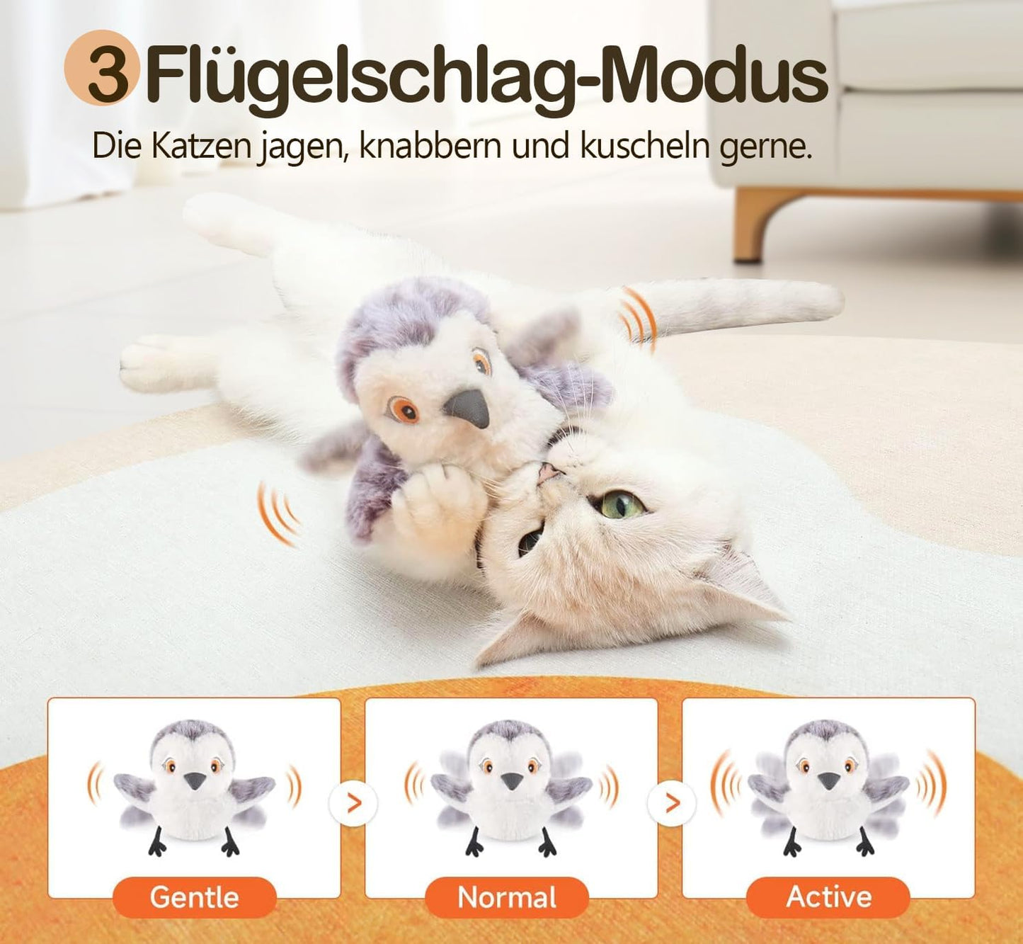 Jouet pour Chat Oiseau battant