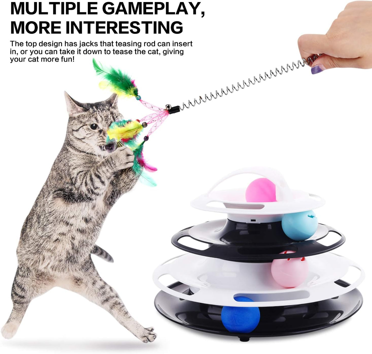 Jouet pour Chat 2 en 1
