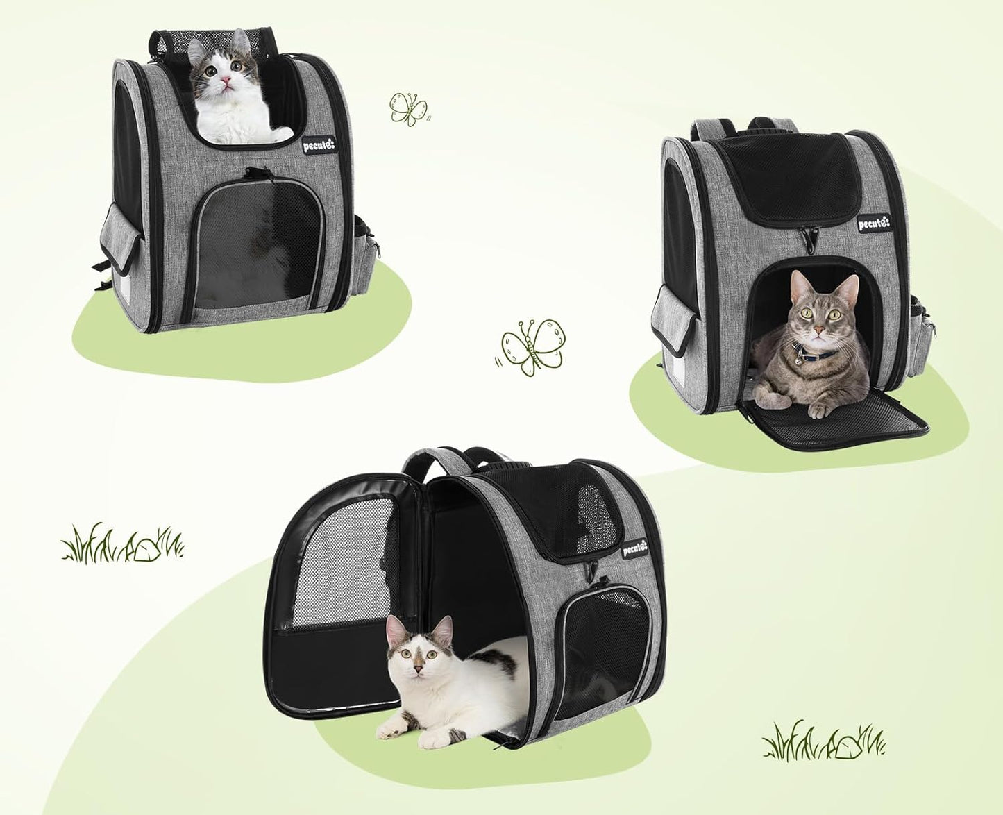 Sac Transport Chat L/XL/XXL de 6 à 10kg
