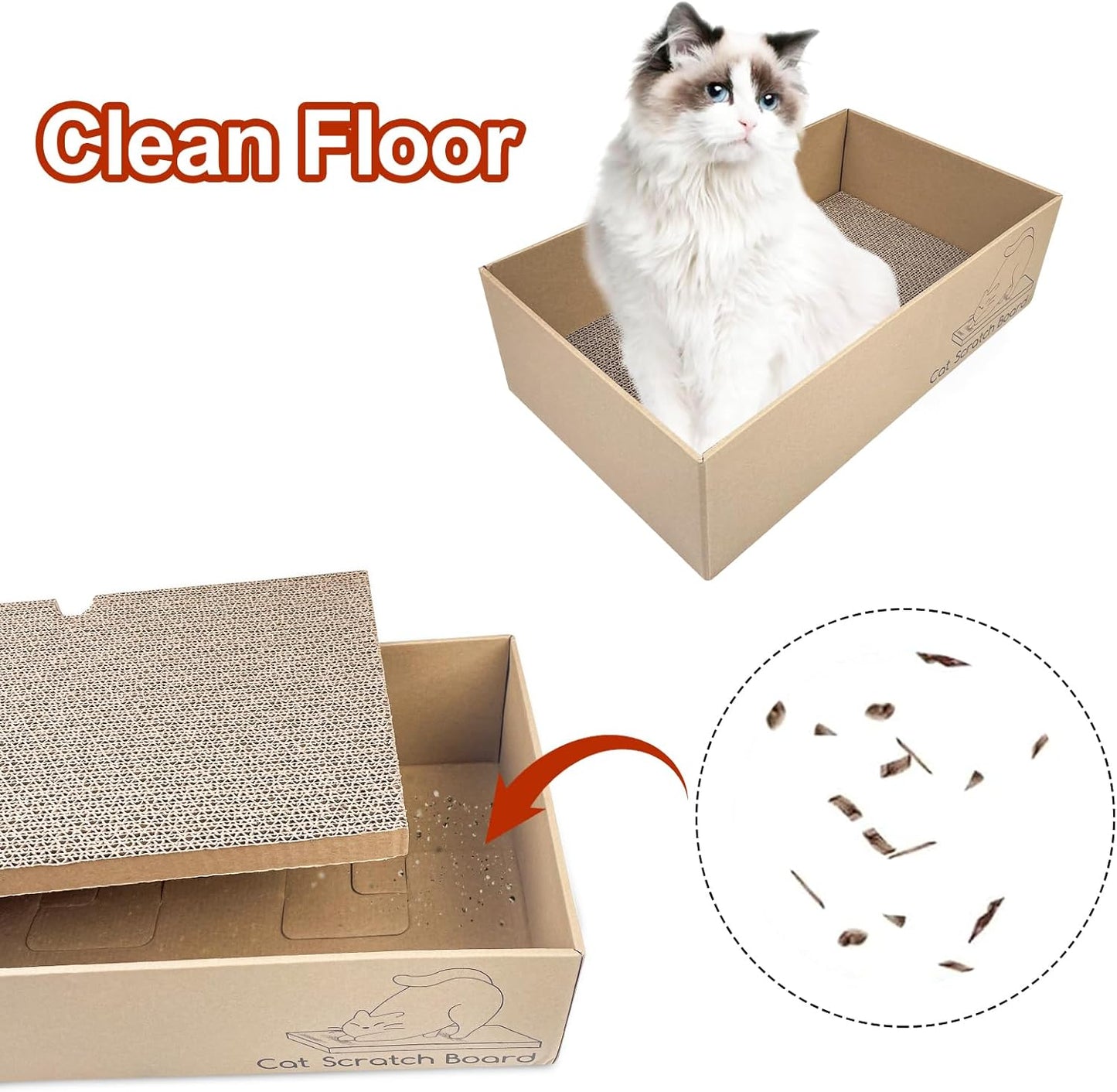 5 x Griffoir Chat 43 X 25.4 X 12.7cm