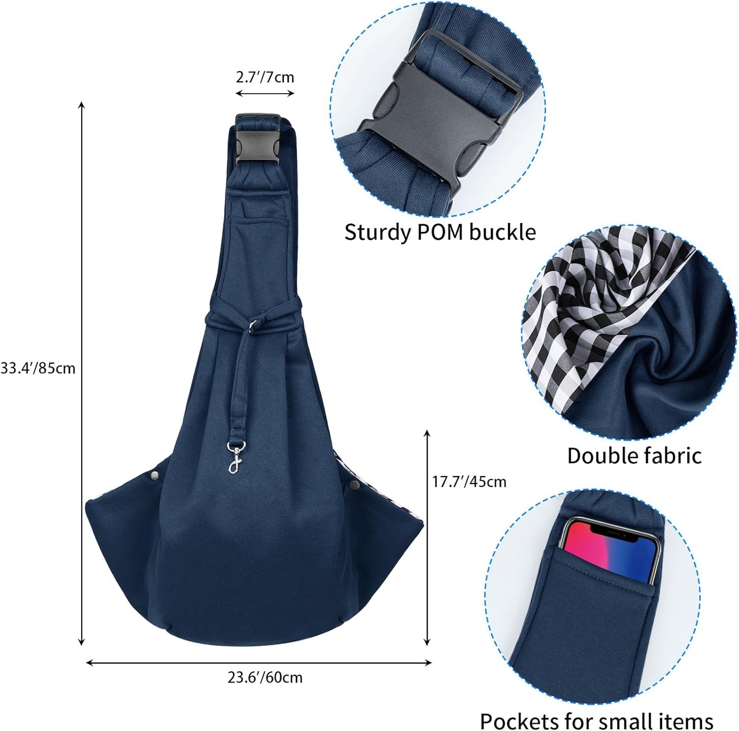 Sac Bandoulière Chat 7.5kg