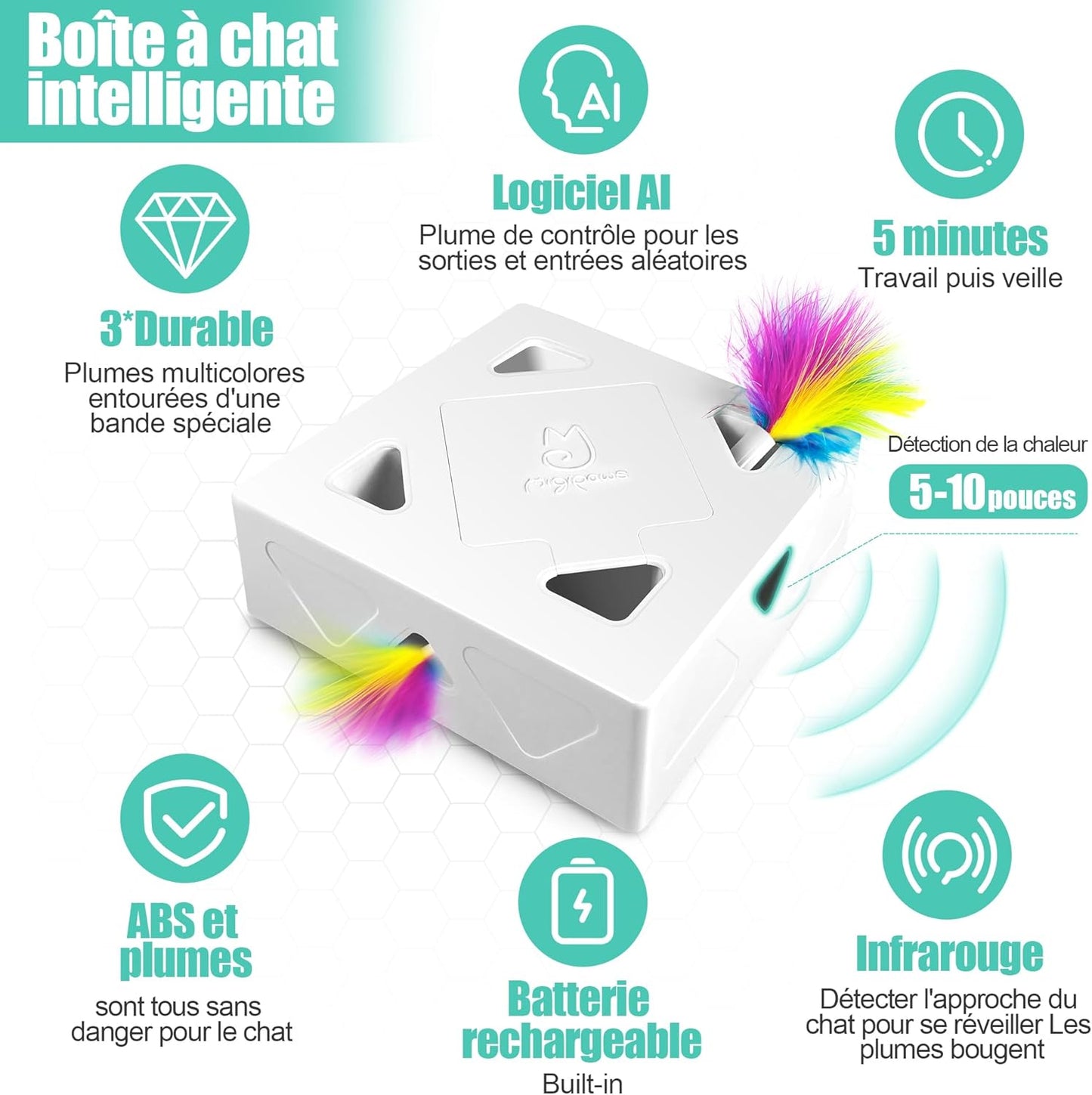Jouet pour Chat 7 Trous