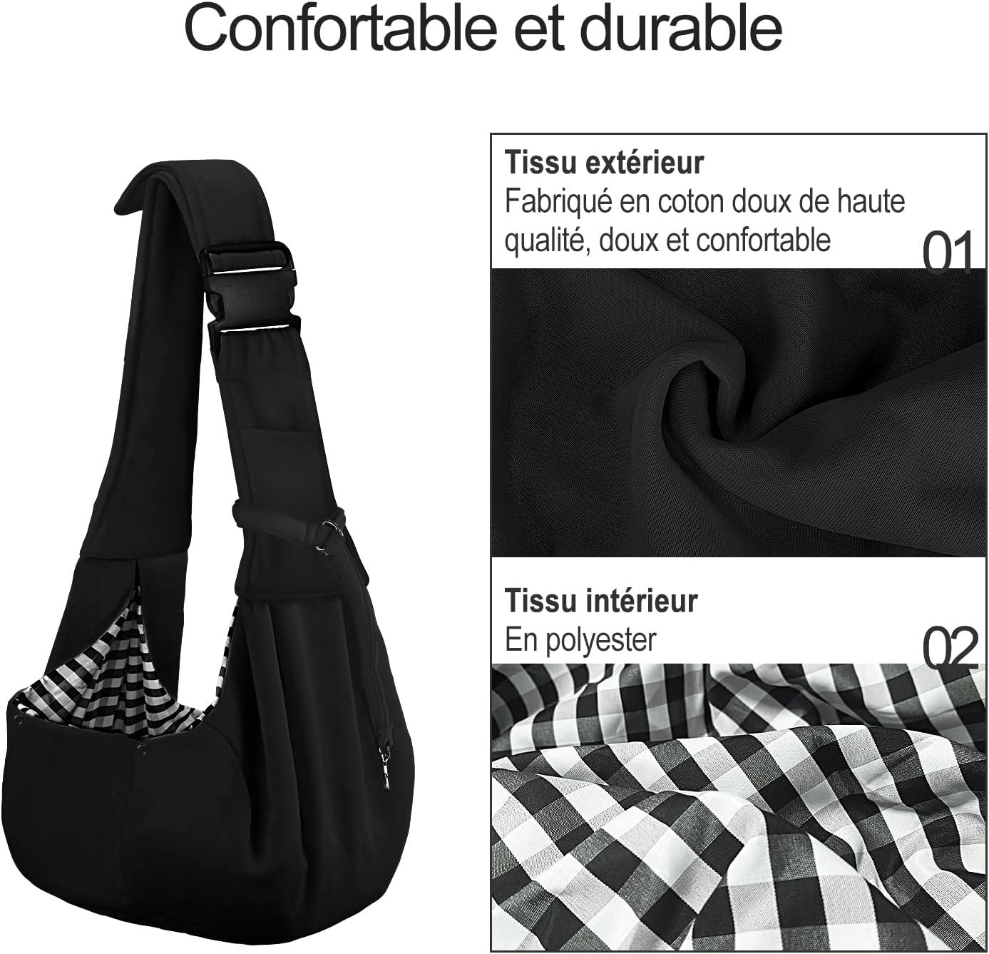 Sac Bandoulière Chat 5kg