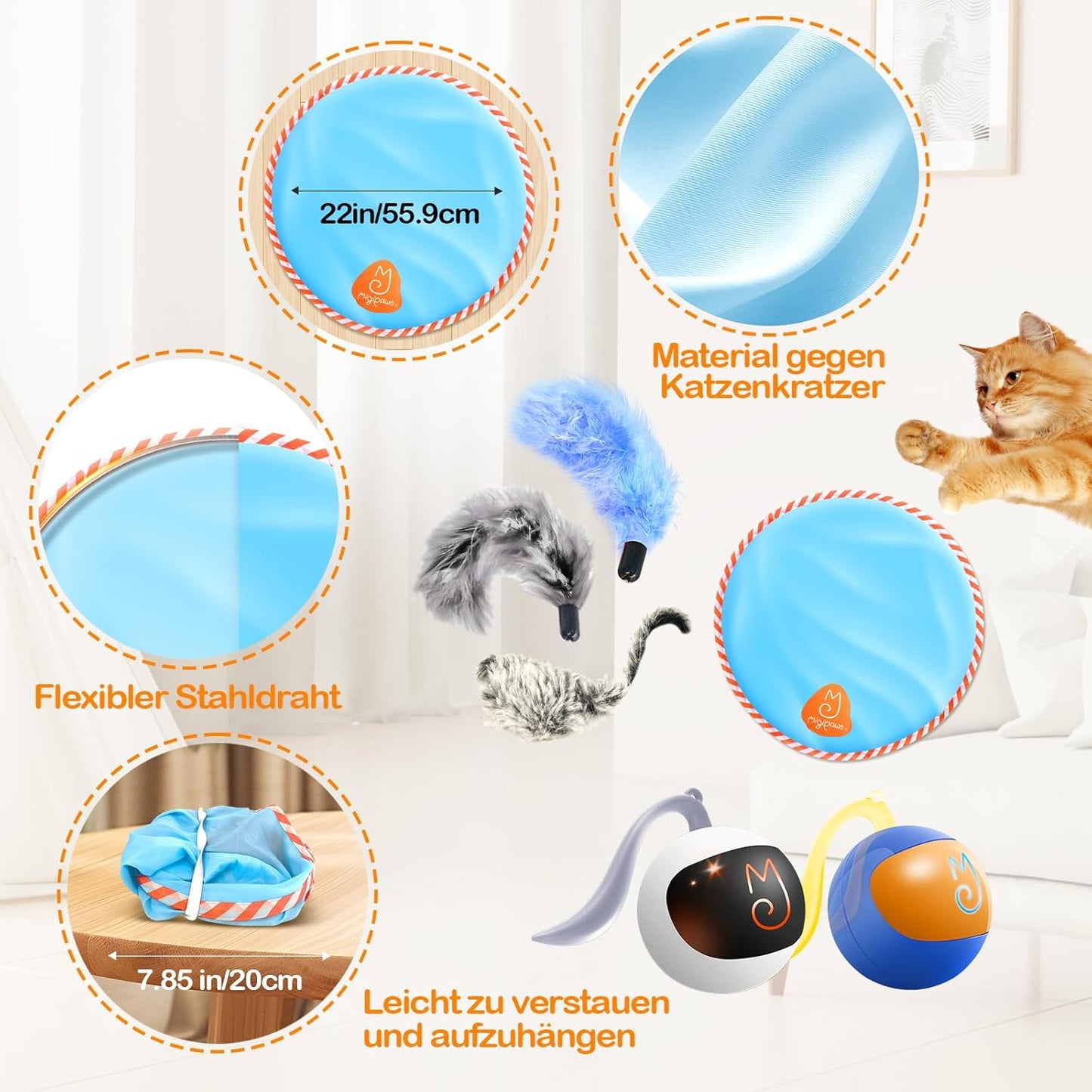 Jouet pour Chat Traqueur