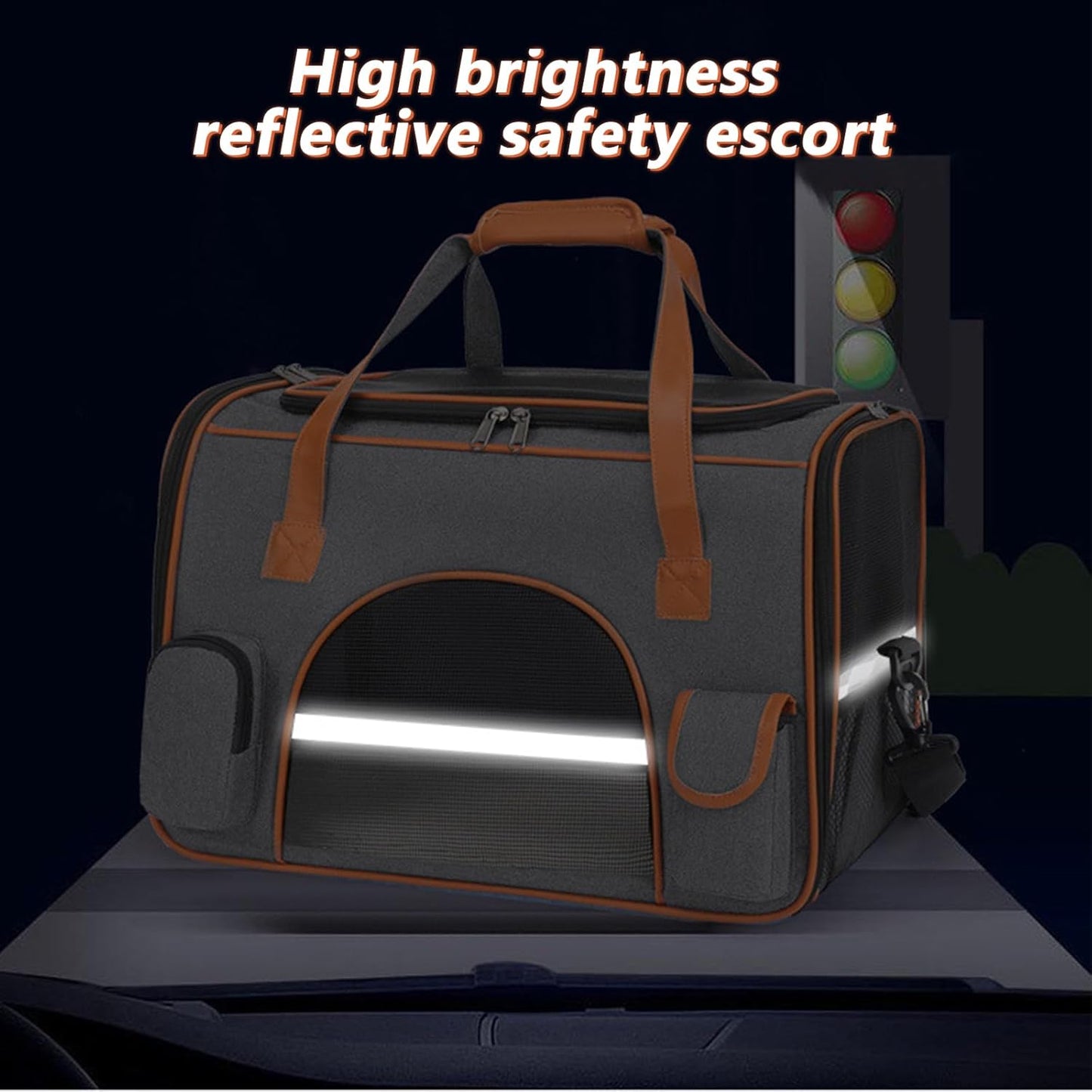 Sac de Transport Chat 45x28x25cm 7kg
