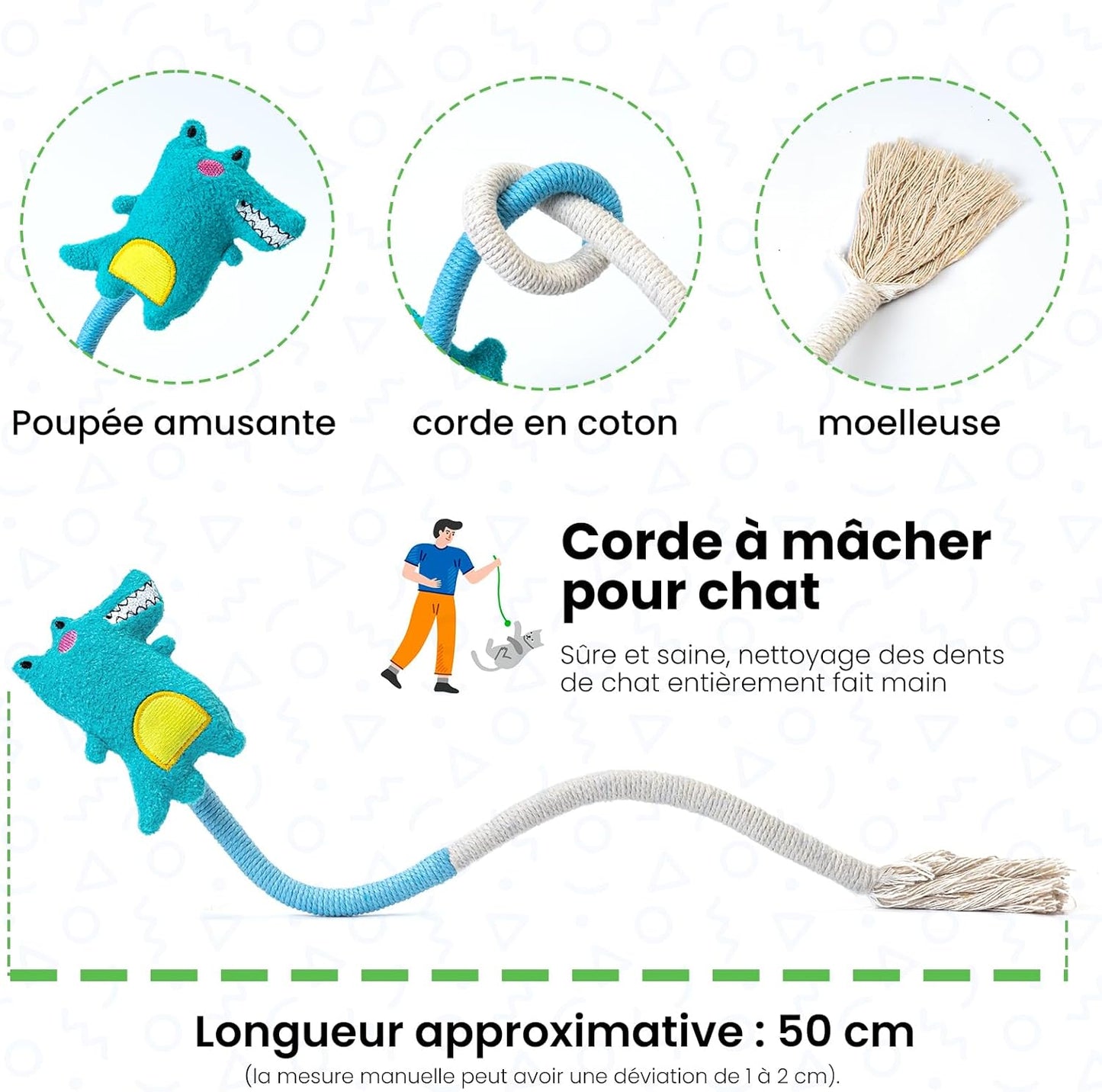 Jouet pour chat Corde en sisal