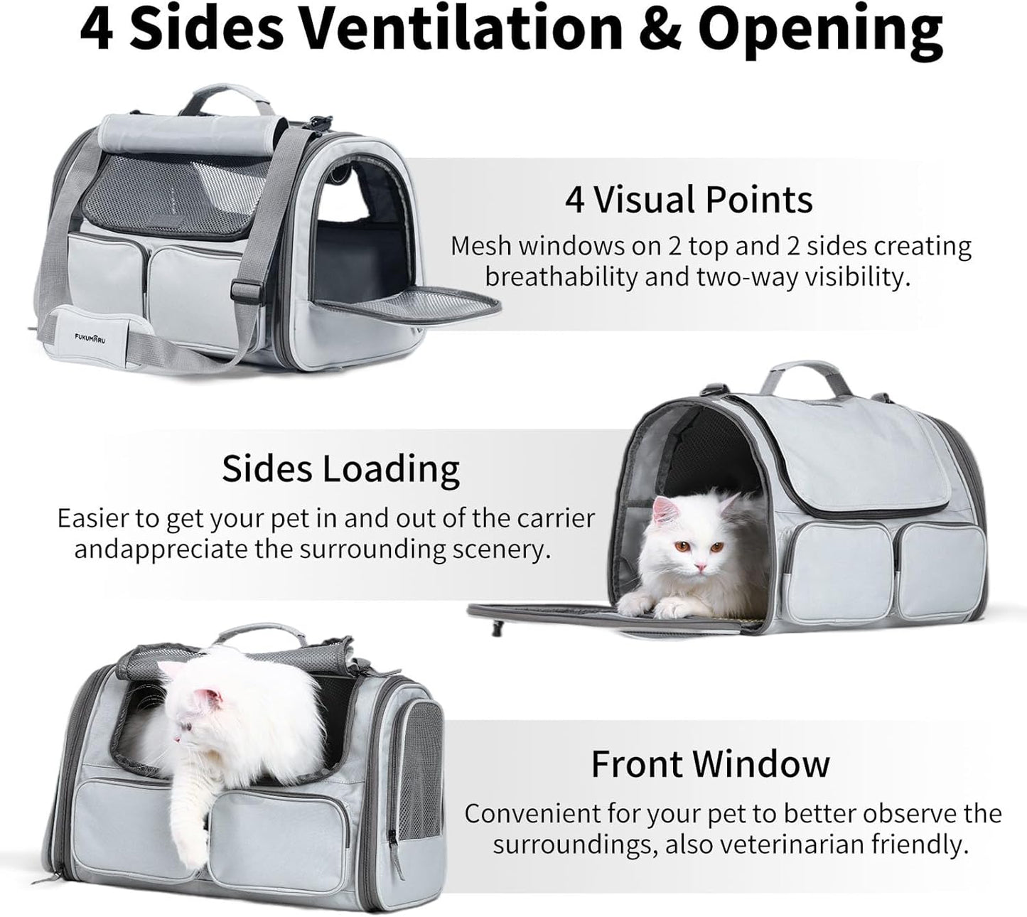 Sac Transport Chat 44 x 30 x 29 cm 20 kg