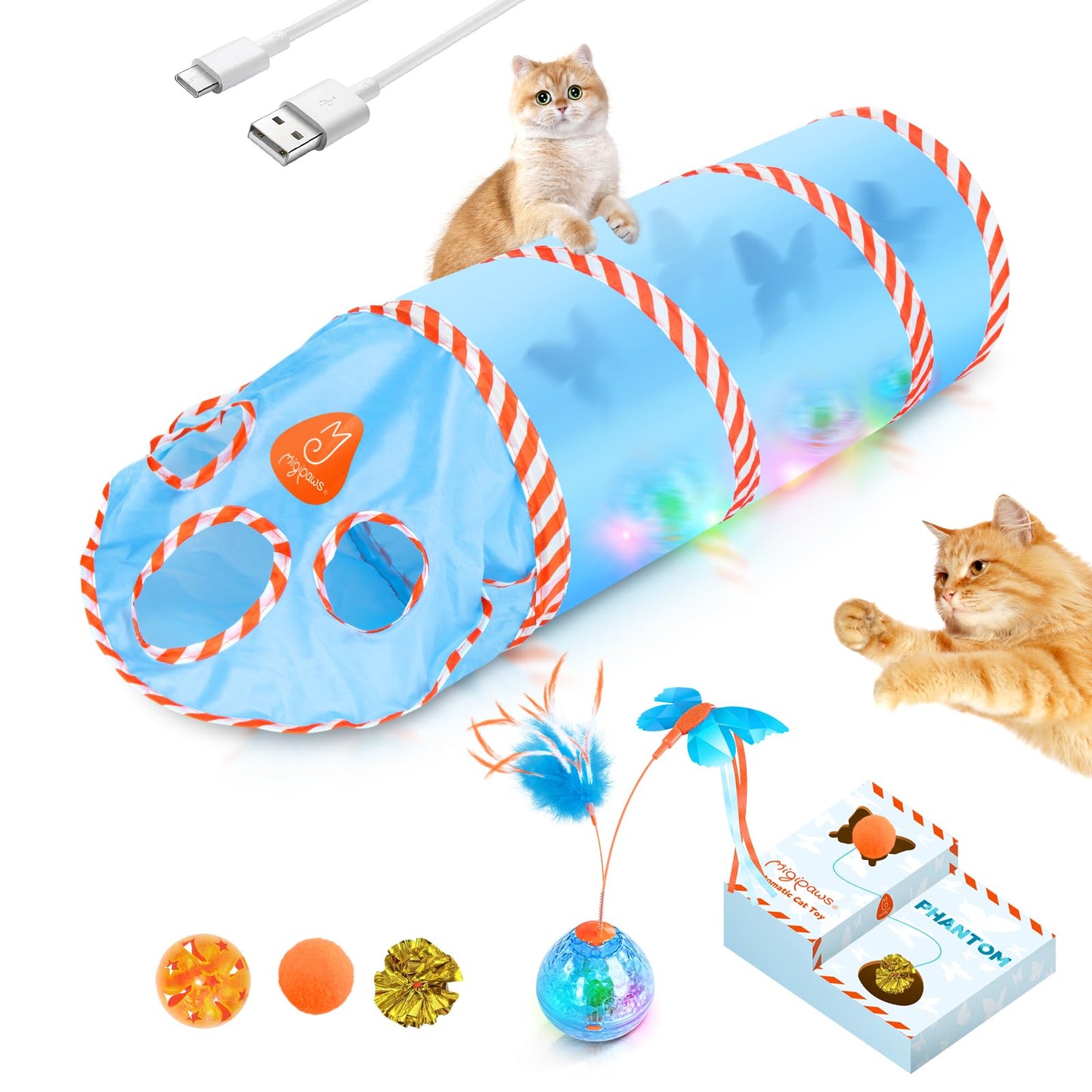 Jouet pour Chat Tunnel
