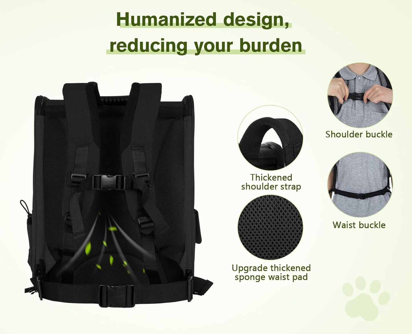 Sac Transport Chat L/XL/XXL de 6 à 10kg